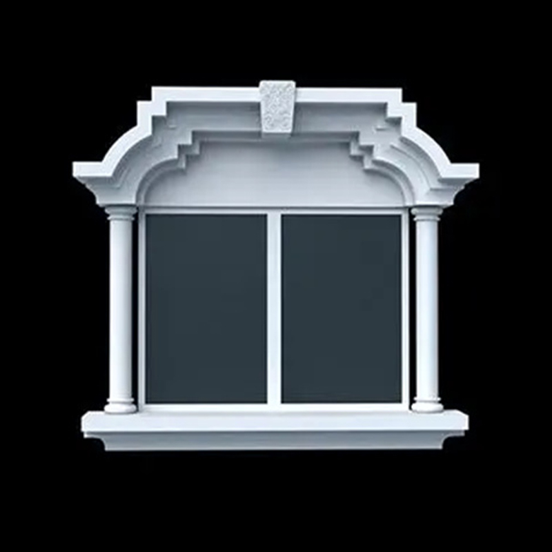 Минималистичные линейные дверные и оконные рамы из GRC